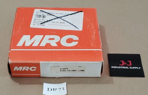 *brand New* Mrc 312sff Steel/c3/abec-1/emq Single Row Be Jjq