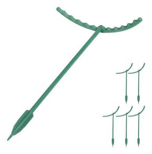 A Estacas De Soporte For Plantas Con Flores En Macetas, 6