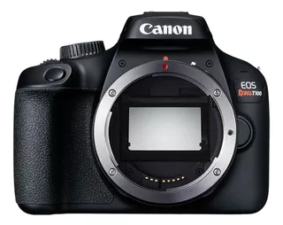 Canon EOS Rebel T100 DSLR color negro