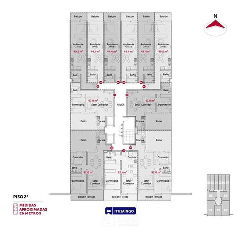 Imagen 6 de 12 de Departamento De Un Dormitorio - Ituzaingo 650