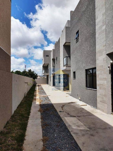 Sobrado Com 3 Dormitórios À Venda, 111 M² Por R$ 495.000,00 - Xaxim - Curitiba/pr - So0309