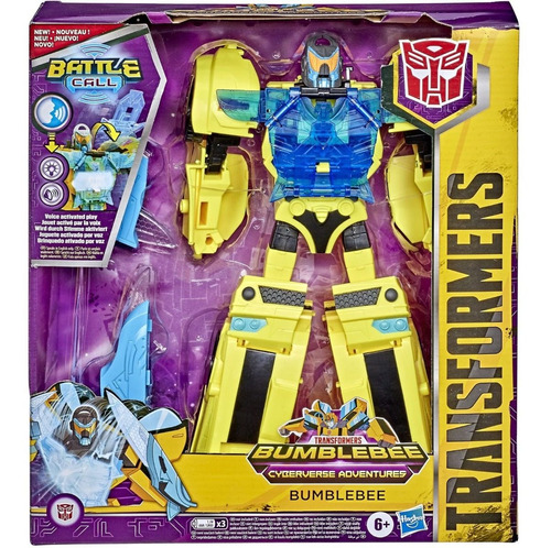 Figura Bumblebee Battle Call Transformers Cyberverse Hasbro