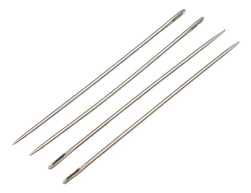 Agujas Pelloneras 6cm X25u Coser Pellón Fieltro Entretela Unico