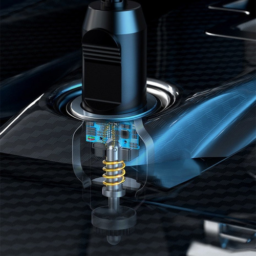 Baseus Compresor Portatil De Aire Bomba 12v Elegante Epa