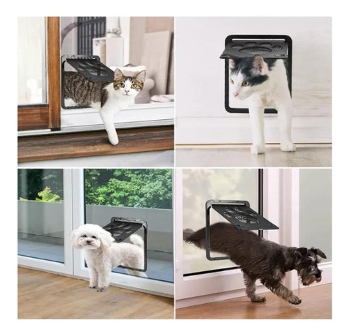 La Puerta Para Mascotas Es Fácil De Instalar, Lo Que Permite