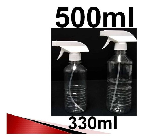 Envase Atomizador Rociador Spray 330ml Y 500ml