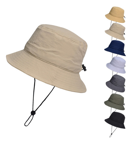 Sombrero De Pesca Con Protección Uv, Protección Solar Upf 50