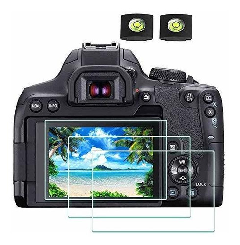 Rebel T8i Protector De Pantalla Aplicable Para Canon Eos Reb