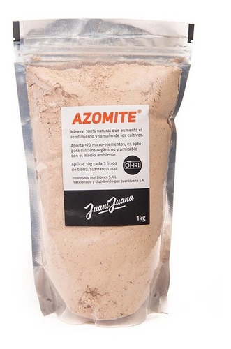 Azomite 1kg Todos Los Nutrientes Organico