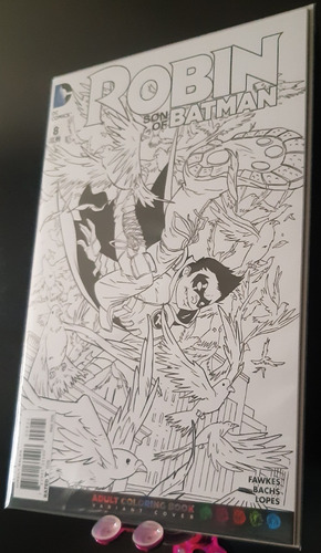 A2- Robin Son Of Batman 8 Ingles Dc Comics