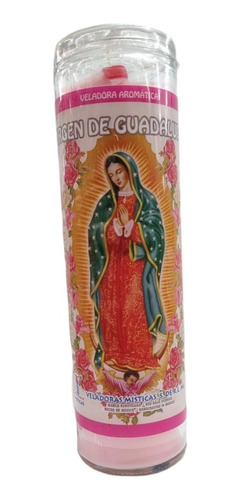 Veladora Aromática De La Virgen De Guadalupe-calidad Premium