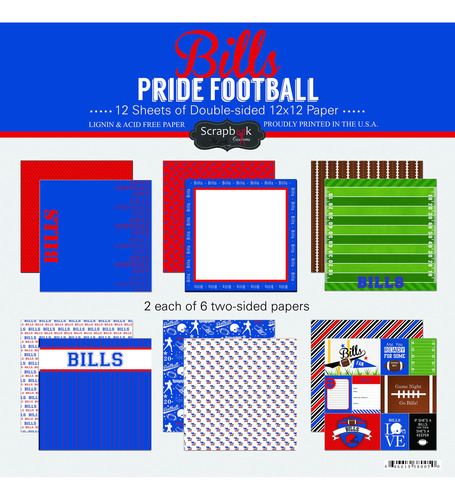 Scrapbook Customs Factura Pride Futbol Kit