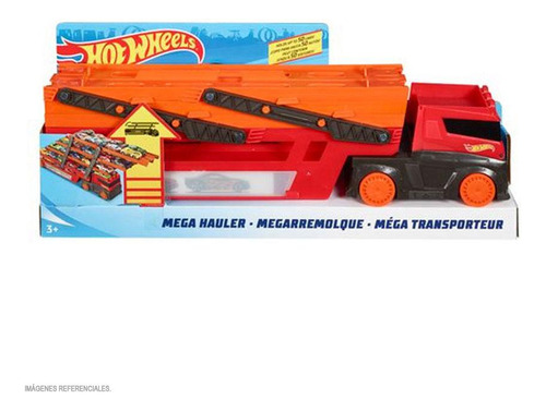 Vehículo Hot Wheels Mega Remolque