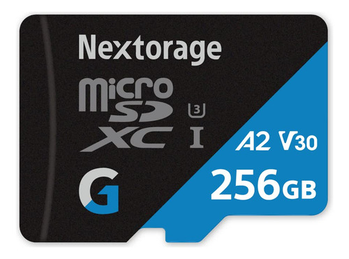 Nextorage Japón - Tarjeta Micro Sd A2 V30 Cl10 De 256 Gb P.