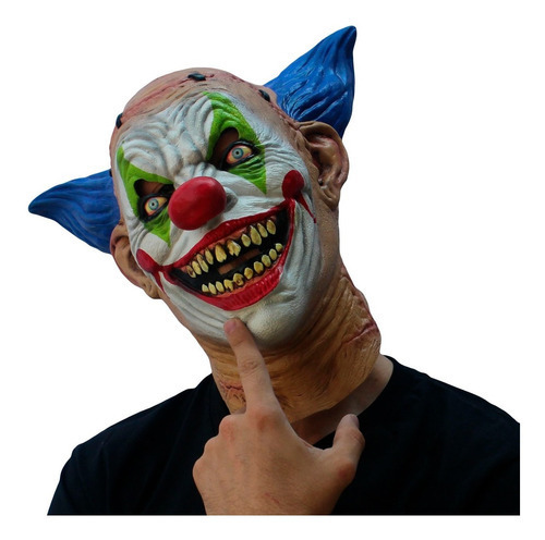 Máscara De Latex Krampy The Clown Halloween Ghoulish