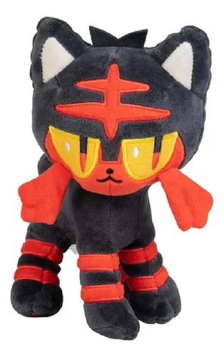 Peluche De Colección Litten Pokémon Jazwares Playking