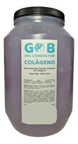 Gel Conductor Colágeno - Gob - 3.85 Litros