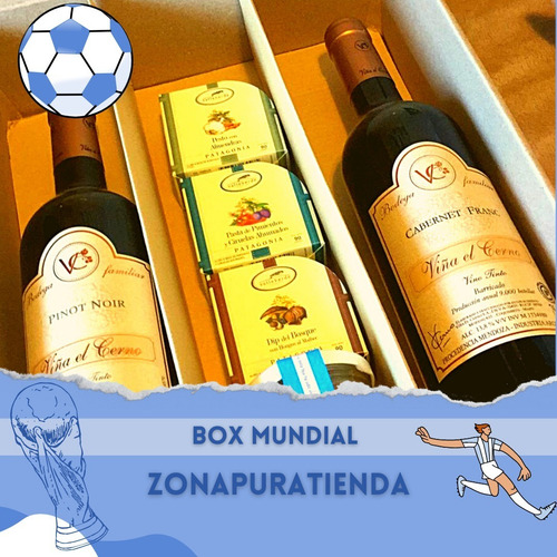 Imagen 2 de 6 de Vinos Combo Box Mundial Viña El Cerno