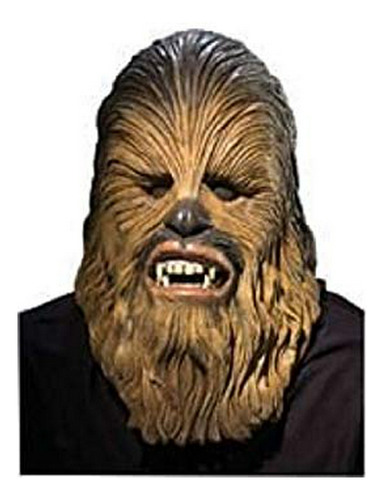 Disfraz Hombre - Máscara Chewbacca De Látex Deluxe Star Wars