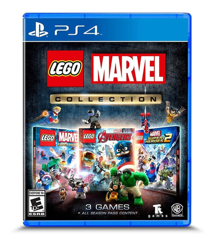 Ps4 * Oferta * Lego Marvel Collection 3 Games * Game World *