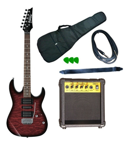 Combo Guitarra Electrica Ibanez Amplificador Accesorios