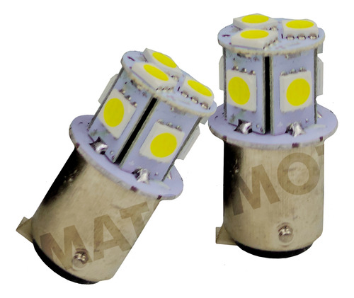 Pack 10 Ampolletas 2 Contactos Pata Dispareja 1016 Led-y-