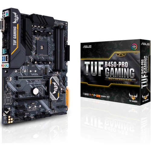 Tarjeta Madre Asus Tuf B450-pro Gaming Amd Ddr4 Pcle M.2 Usb