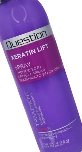 Spray Keratin Lift Question
