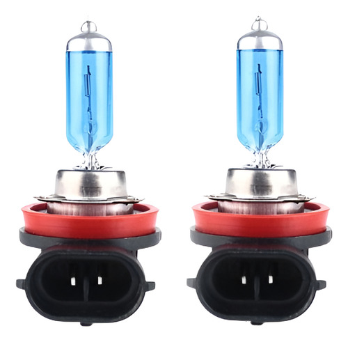 2-pack H11 100w Halógena Luz Coche Blanco Faro Bombillas Bom