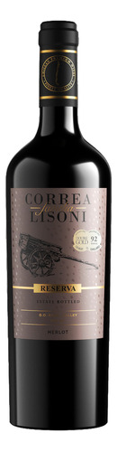 Vino Familia Correa Lisoni Reserva Merlot Caja 6/750