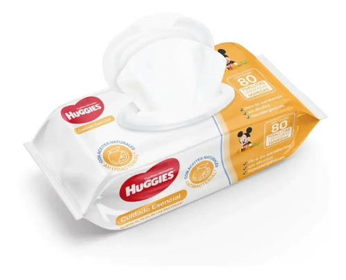 Toallitas Húmedas Huggies Linea Sensible 80 Pzas