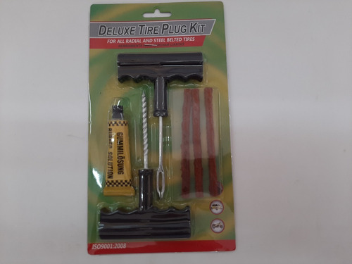 Kit Repara Pinchazos Con Tarugo Cubiertas Sin Cámara