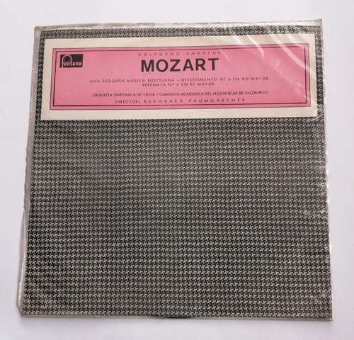 Mozart - Una Pequeña Música Nocturna ( L P Ed. Uruguay)