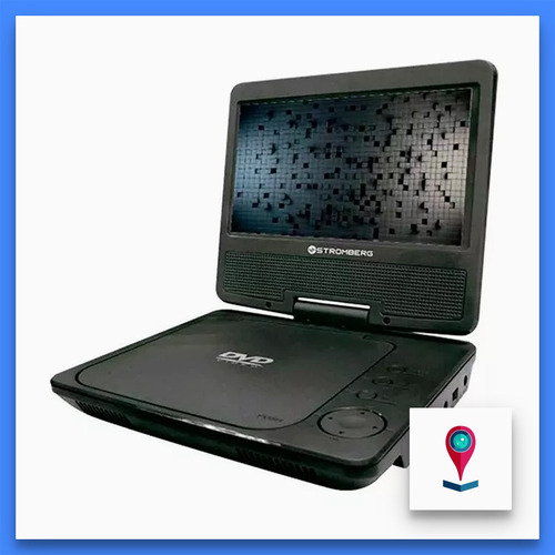 Stromberg Dvdp-733 Reproductor Dvd Portatil Mp3 Usb 7 PuLG