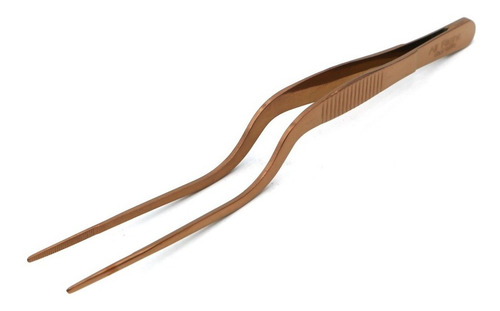 Pinza De Montaje De Precision Para Chef Pro Cocina 16cm Inox Color Oro Rosa/ Cobre
