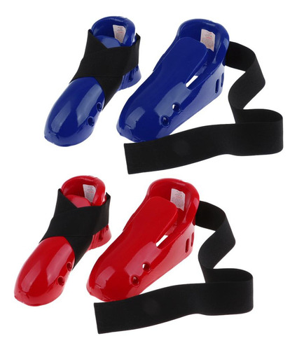 2 Pares Niños Taekwondo Protection Des Pieds Karaté