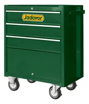 Comprar Gabinete Para Herramientas Móvil Jadever 3 Estantes Color Verde Oscuro