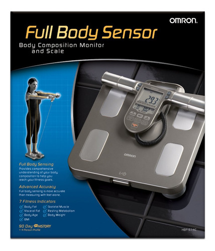 Omron Composición Corporal Monitor Con Escala 7 Indicadores
