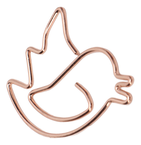 Mini Clips Para Papel, 100 Unidades, Portátil, Con Forma De