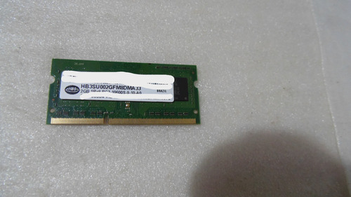 Memória Notebook Itautec W7430 Hbs Ddr3 2gb 1333mhz (Usado)