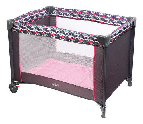 Cuna Pack & Play Bebesit Rosa Rosa Liso