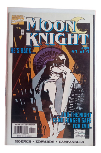 Moon Knight Vol 3 (1998) #1-4 Resurrecction War Completo Usa