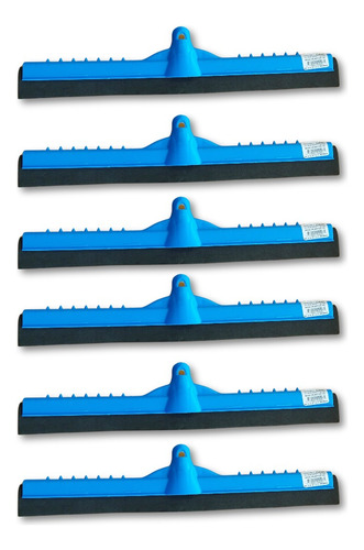 Rodo Duplo Multiuso Puxa E Seca 40cm Sem Cabo - 6 Unidades