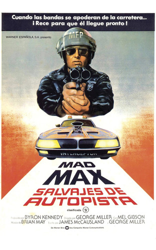 Mad Max Salvajes De La Autopista 30x45 Poster Po035