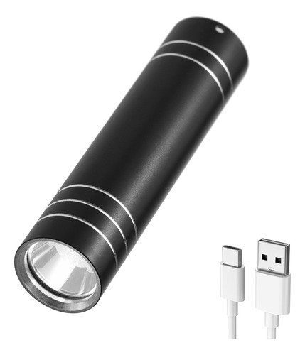 Mini Linterna Led Recargable Usb Para Y