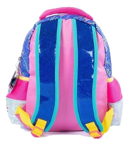Mochila Lol Omg Metallic Espalda Wabro Color Rosa