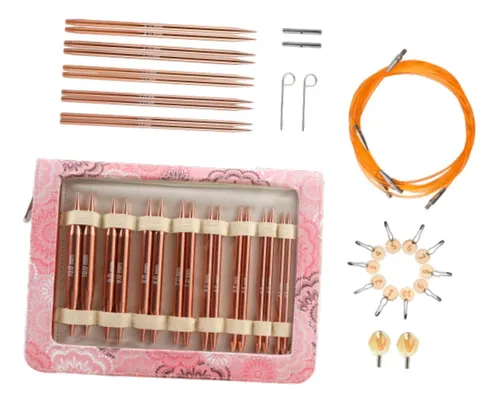 comprar Juego De Agujas De Tejer Circulares, Agujas De Crochet Con