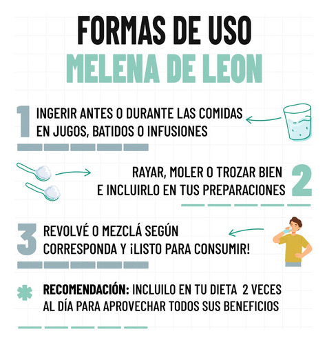 Hongo Melena De Leon Deshidratado 100% | 100grs | Premium Neutro