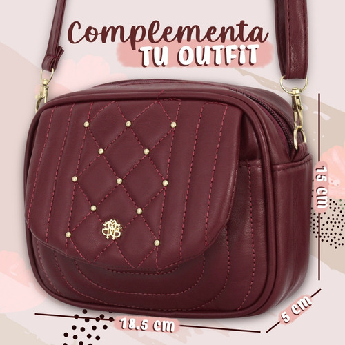 Imagen 2 de 7 de Bolso Para Dama Mini Crossbody Moda Juvenil Casual Mb
