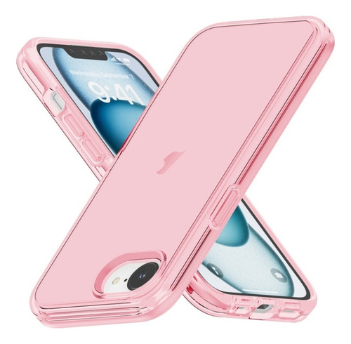 Funda Transparente A Prueba De Golpes Para iPhone 16e